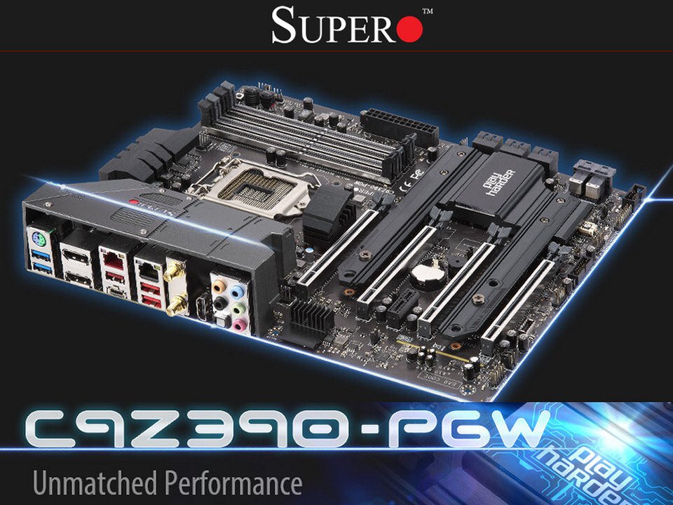 SuperMicro C9Z390 PGW cover