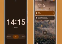 Notification plein écran et notification normale