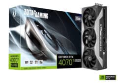 ZOTAC GAMING GeForce RTX 4070 Ti SUPER SOLID 16GB GDDR6X box