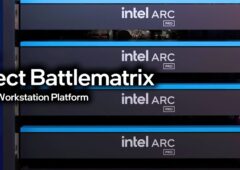 intel arc pro nouvelles cartes graphiques