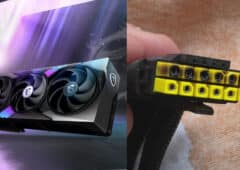 connecteur msi rtx 5090 fondu